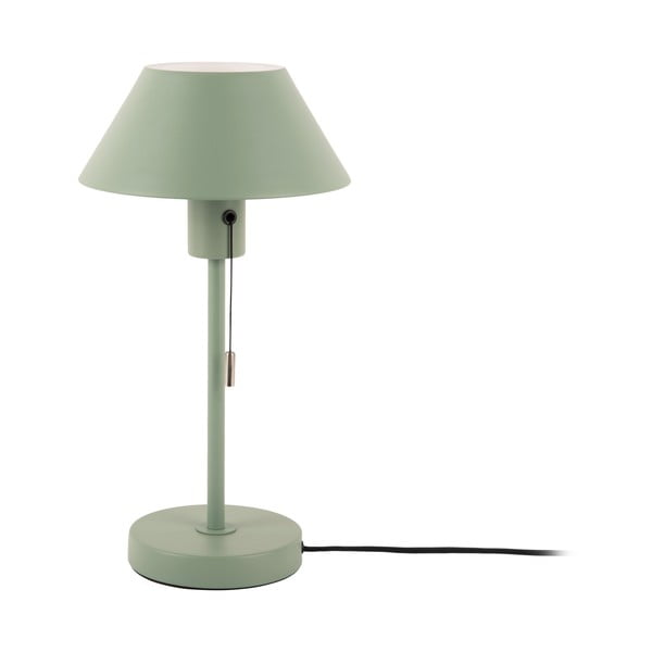 Zelená stolová lampa s kovovým tienidlom (výška 36 cm) Office Retro – Leitmotiv