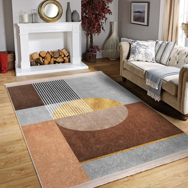 Sivo-hnedý koberec 160x230 cm - Mila Home-image-1