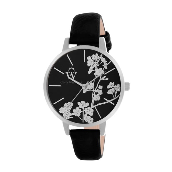 Dámske hodinky s remienkom v čiernej farbe Olivia Westwood Pehena