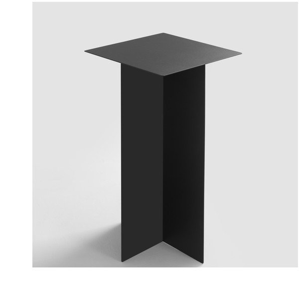 Čierny odkladací stolík Custom Form Oli-image-2