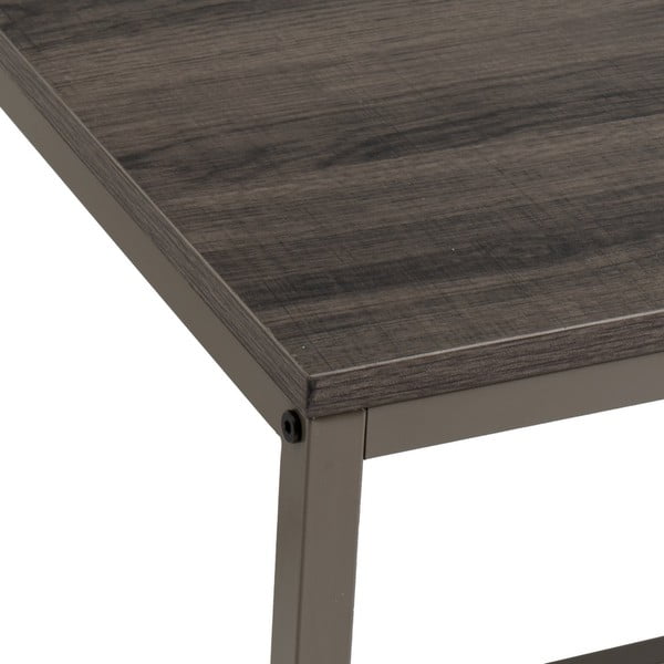 Hnedý konferenčný stolík 50x100 cm – Casa Selección-image-1