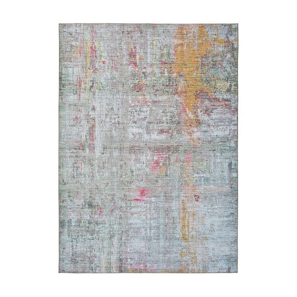 Abstraktný koberec s vysokým podielom bavlny Universal Exclusiv Multi, 160 x 115 cm