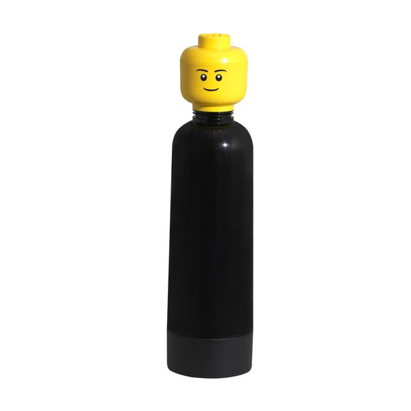 Fľaša Lego, čierna