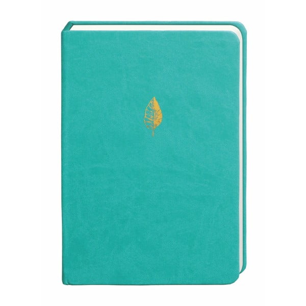 Tyrkysový zápisník Portico Designs, 300 strán