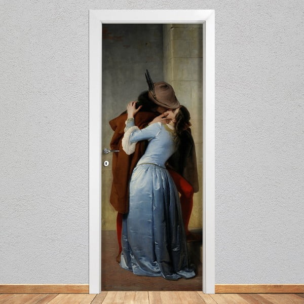Samolepka na dvere LineArtistica Beso, 80 × 215 cm