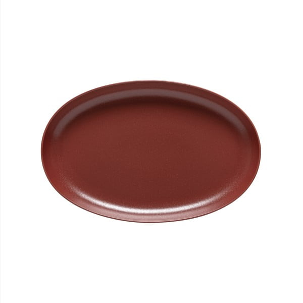 Vínový servírovací tanier z kameniny 32x20.5 cm Pacifica – Casafina
