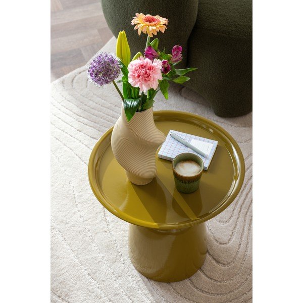 Kovový okrúhly odkladací stolík ø 44 cm Paris – Leitmotiv-image-1