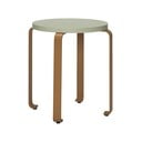 Oranžovo-zelená stolička z jaseňového dreva Smile - Hübsch