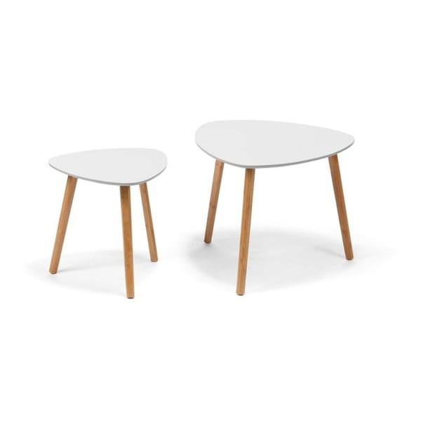 Biely konferenčný stolík Bonami Essentials Viby, 55 x 55 cm-image-1