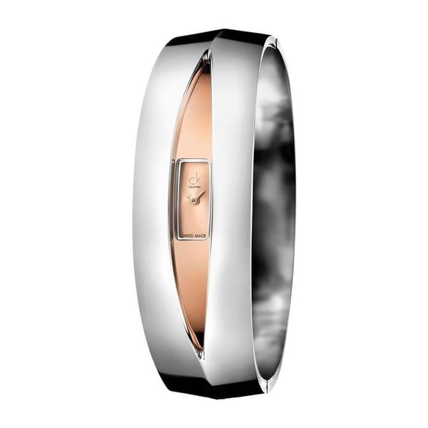 Dámske strieborné hodinky Calvin Klein K4T2MB1A
