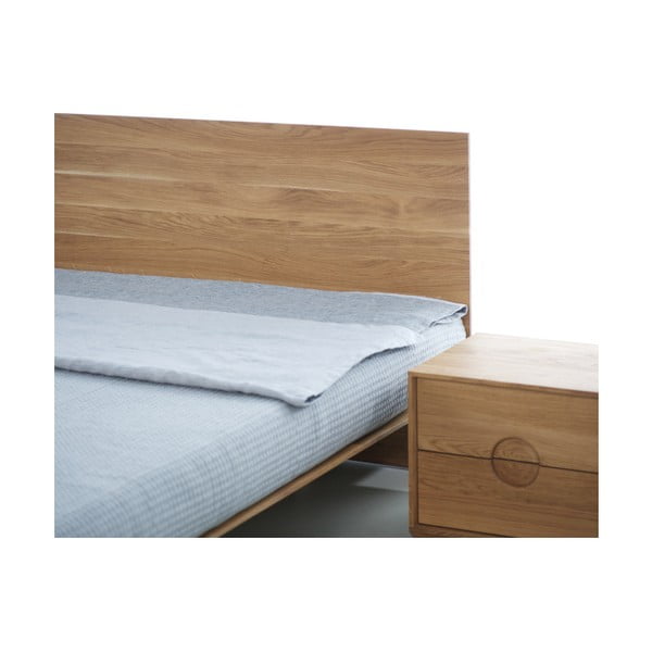 Posteľ z olejovaného dubového dreva Mazzivo Nobby, 120 × 210 cm-image-1
