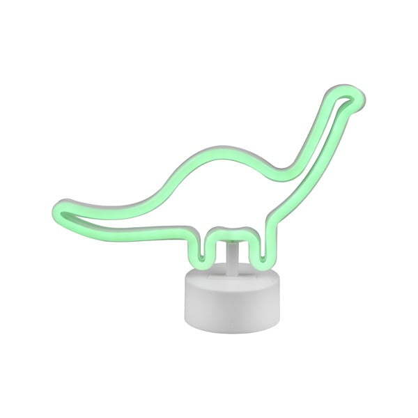 Biela LED stolová lampa (výška 20 cm) Bronto - Reality