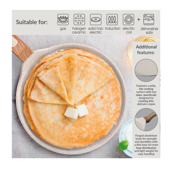 Panvica s keramickým povrchom na palacinky ø 28 cm Signature Range – Cooksmart ®-image-3