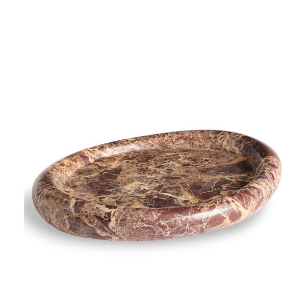 Mramorová dekoratívna tácka 23x30 cm Lenorel – Kave Home