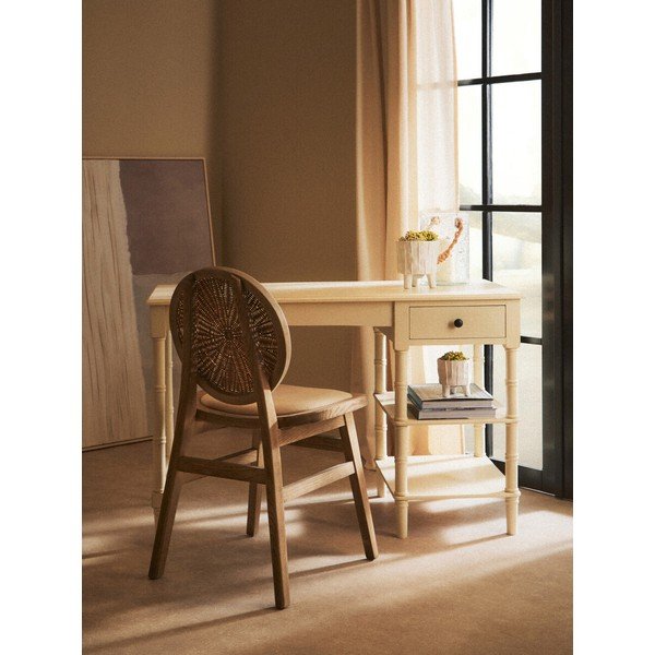 Pracovný stôl z borovicového dreva 55x116 cm Heritage – Premier Housewares-image-1