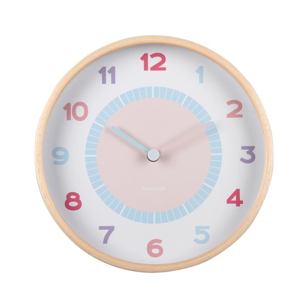 Detské hodiny ø 25 cm Chica – Karlsson