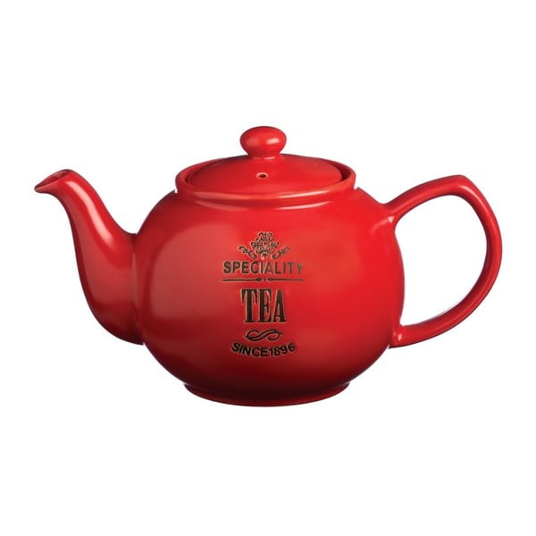 Červená kanvička na čaj Price & Kensington Speciality 6cup