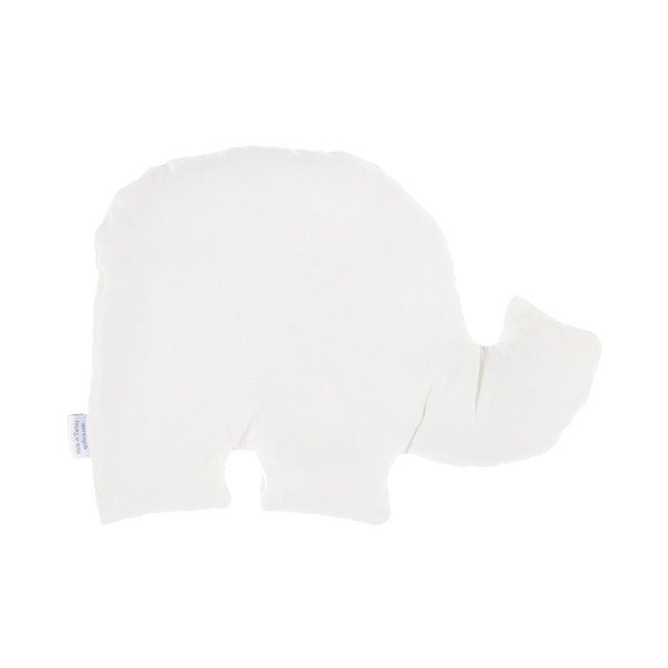 Sivý detský vankúšik s prímesou bavlny Mike & Co. NEW YORK Pillow Toy Elephant, 34 x 24 cm-image-1