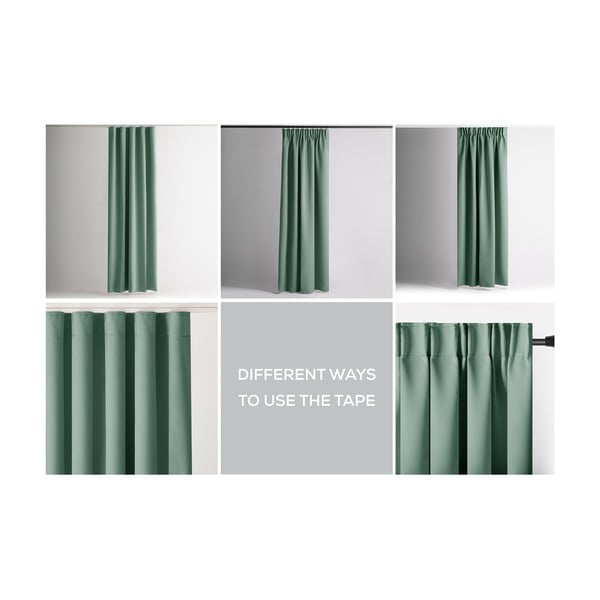 Svetlozelený dimout záves 140x270 cm Kierra – Restilo-image-3