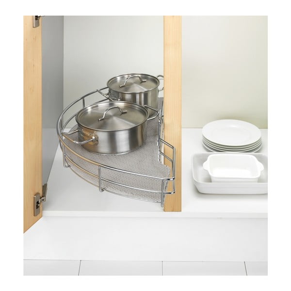 Sivá protišmyková podložka do zásuvky Wenko Anti Slip Mat 380, 150 × 50 cm-image-4