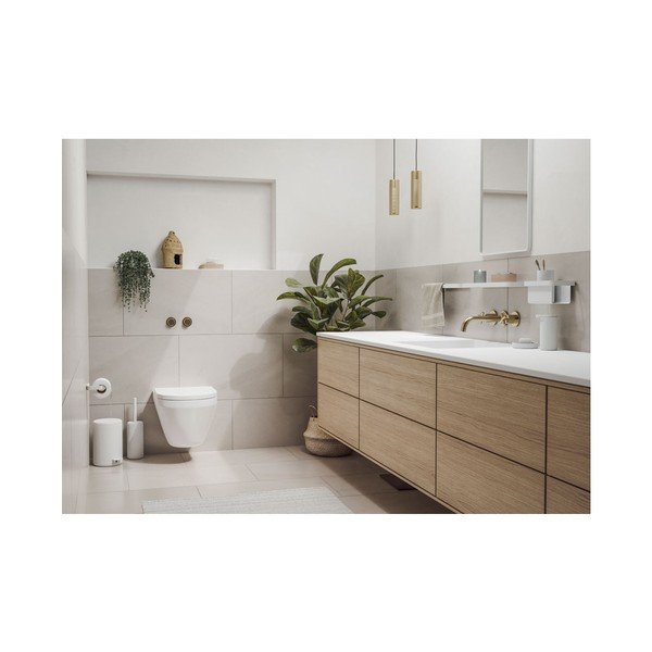 Biela nádobka na mydlo Zone Rim-image-1