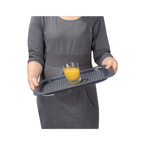 Tmavosivý protišmykový podnos Wenko-image-2