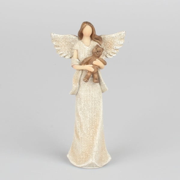 Dekoratívna soška anjela s medvedíkom Dakls
