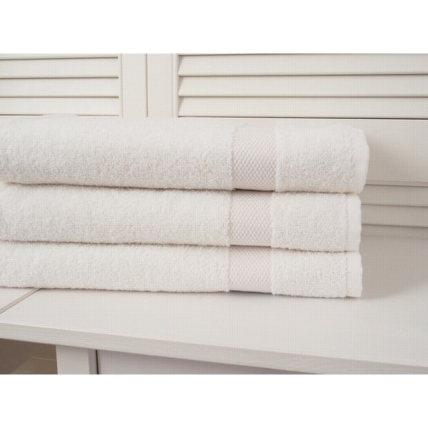 Biela froté osuška 70x140 cm Adria – B.E.S.-image-1