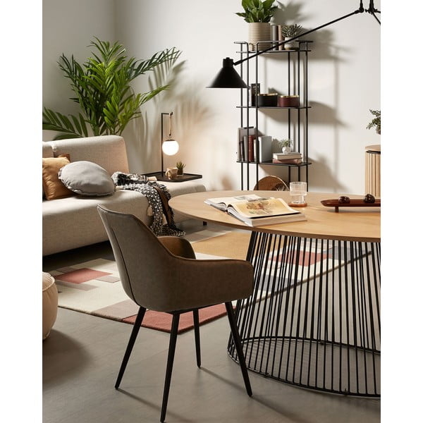 Jedálenský stôl s doskou z mangového dreva Kave Home, 200 x 110 cm-image-3