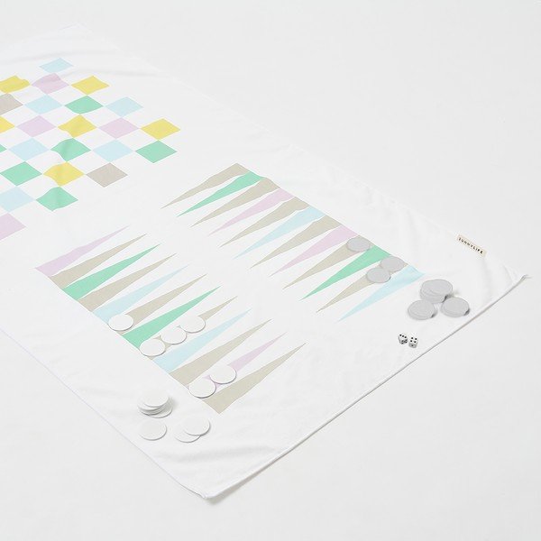 Bavlnená plážová osuška Sunnylife Summer Games, 160 x 90 cm-image-1