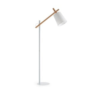 Biela stojacia lampa Kave Home Jovik