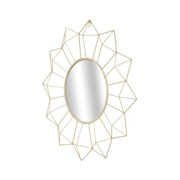 Nástenné zrkadlo v zlatej farbe Mauro Ferretti Soleado, ⌀ 60 cm-image-4