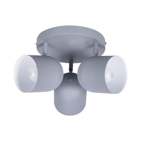 Svetlomodré stropné svietidlo s kovovým tienidlom 32x32 cm Azuro – Candellux Lighting