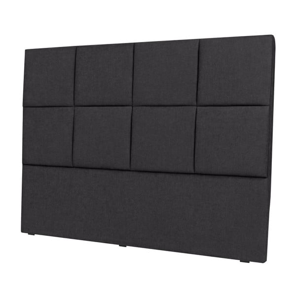 Tmavosivé čelo postele Mazzini Sofas Barletta, 160 × 120 cm-image-2