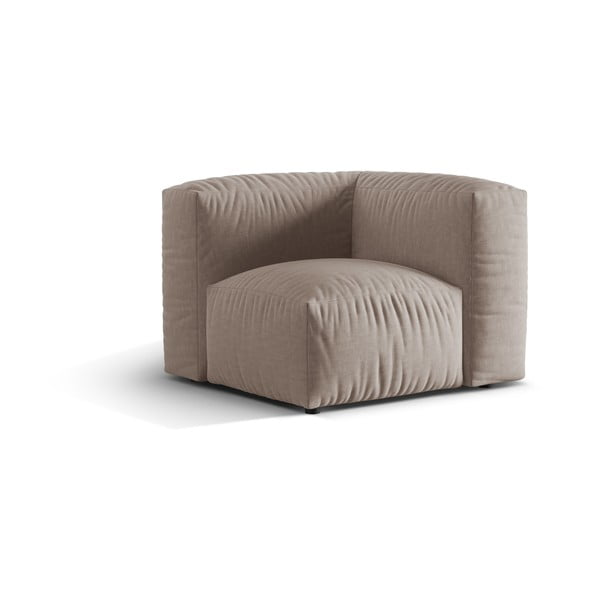 Béžový modul pohovky (variabilný) Martina – Micadoni Home-image-1