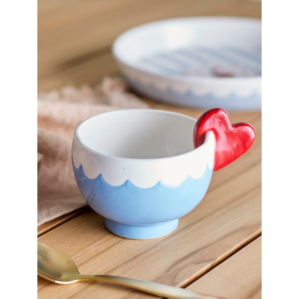 Svetlomodrá šálka z kameniny 220 ml Lively – Bloomingville-image-1