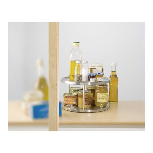 Otočný oceľový podnos Wenko Turn Duo, 26,5 cm-image-3