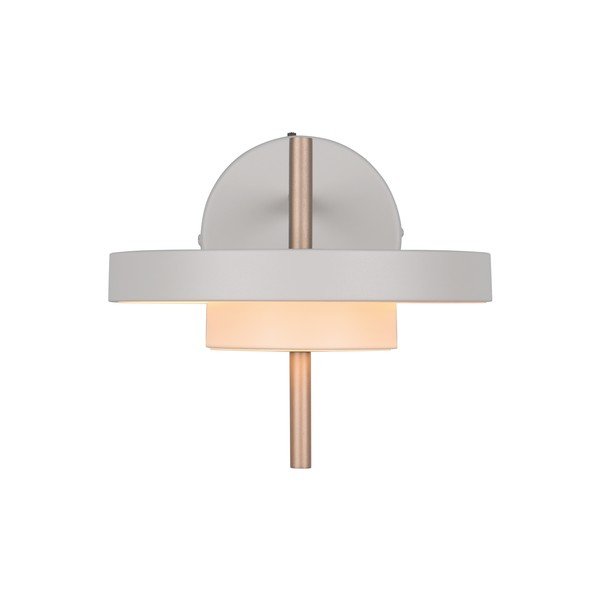 Slonovinové LED nástenné svietidlo s ohýbateľnou konštrukciou/so stmievačom ø 20 cm Keaton – Trio-image-2