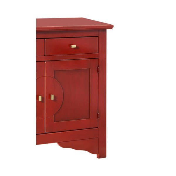 Červený príborník Crido Consulting Credenza-image-4