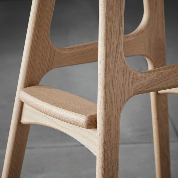 Kožená otočná barová stolička 86 cm Buck – Hammel Furniture-image-4