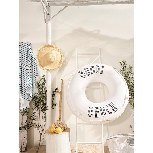 Biely nafukovací kruh Sunnylife Bondi-image-1