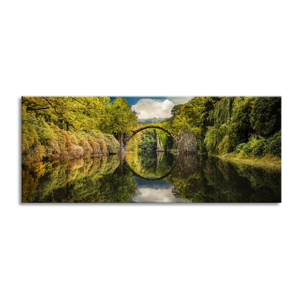 Obraz Styler Glasspik Views Devil Bridge, 50 × 125 cm