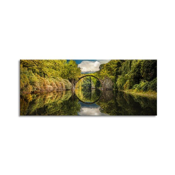 Obraz Styler Glasspik Views Devil Bridge, 50 × 125 cm