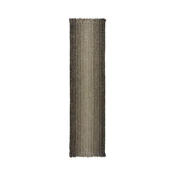 Sivý behúň 60x230 cm – Flair Rugs