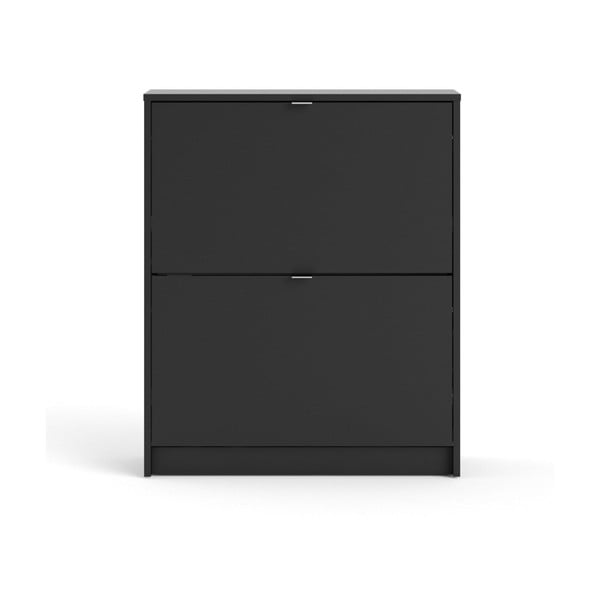 Čierna výklopná skrinka na topánky Shoes – Tvilum-image-2