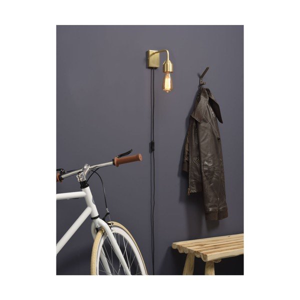 Nástenné svietidlo v zlatej farbe Madrid – it's about RoMi-image-4