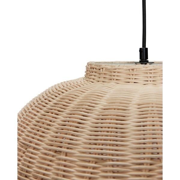 Závesné svietidlo v prírodnej farbe ø 45 cm Chand – Hübsch-image-2