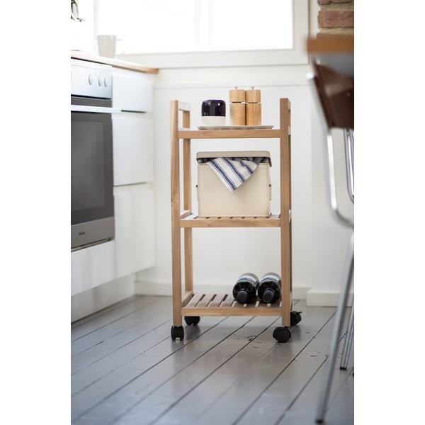 Kúpeľňový regál v prírodnej farbe 35x72 cm Acina – Wenko-image-4