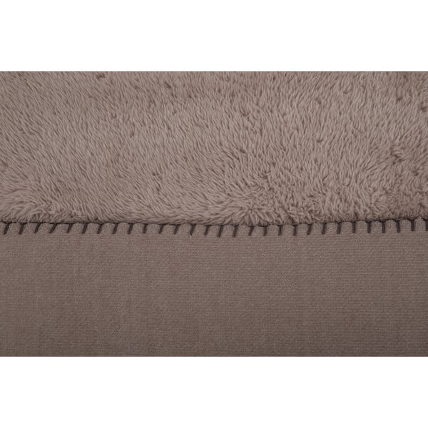 Taupe deka z mikroplyšu 150x200 cm Tomo – Tiseco Home Studio-image-2