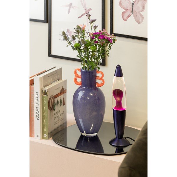 Fialová sklenená lávová lampa (výška  35,5 cm) Funky Rocket Lava – Leitmotiv-image-2